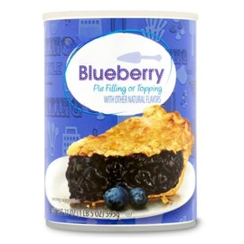 Blueberry Pie Filling or Topping, 21 oz