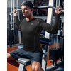 Runhit 3 Pack Compression Shirts for Men Long Sleeve UPF