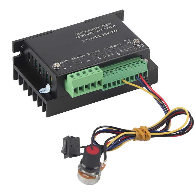 WS55-220 DC 48V 500W CNC Brushless Spindle BLDC Motor Driver