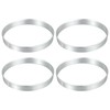 X AUTOHAUX 4 Pcs 74.1mm to 72.6mm Universal Car Hub