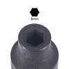 sourcing map 1/2" Drive by 8mm 6-Point Impact Socket, CR-V