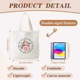 Christian Tote Bag Gifts for Women - Bible Bags for Women, God Says You Are Religious Birthday Christmas Gifts, Encouragement Jesus Bible Verse, Spiritual Inspirational Presents