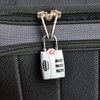 South Main Hardware Instant Search Alert TSA Accepted Combination Luggage