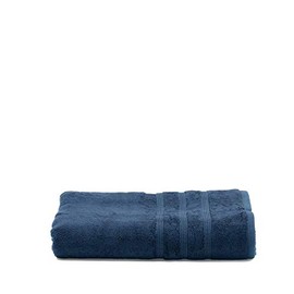 MOSOBAM 700 GSM Hotel Luxury Bamboo-Cotton, Bath Towels 30X58, Navy Blue, Quick Dry, Soft Spa-Like Turkish Bathroom Sets, Dark Oversized Extra Large Body Sheet Towels, Prime Clearance