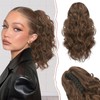 Sofeiyan Claw Clip-In Ponytail Extension, 33 cm Long Curly Ponytail