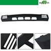 munirater Front Bumper Lower Valance Skid Plate Black Plastic Replacement