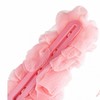 Long-Handle Shower Loofah / Exfoliating Bath Sponge Lathering Sponge Pink 4ea