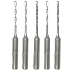 BOSCH X5L034110/5 SDS Plus Bit X5L, 0.1 inch (3.4 mm) φ x 4.3 inches (110 mm), Set of 5