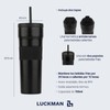 LUCKMAN Vaso Térmico de Acero Inoxidable 700ML para Frío y
