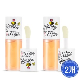 Apieu Honey & Milk Lip Oil 5g x 2 / 어퓨 허니앤밀크 립 오일 5g 2개