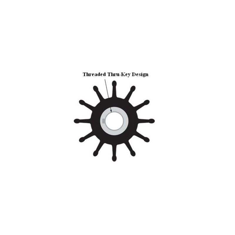 Sherwood 12 Blade Sherwood Impeller Kit 17000K-SHW