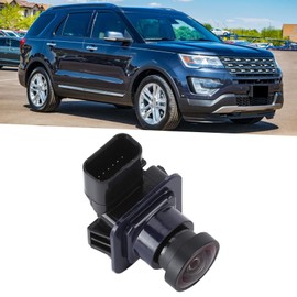 generic Explorer EB5Z-19G490-A Rear View Camera with 170 Degree Wide Angle Fixed Lens 1080P IP68 Waterproof OEM Installation for Explorer 2013-2015