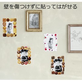 Peel and Stick Photo Frame Fuchi Buchi Laughter