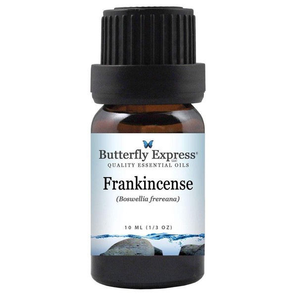 Frankincense (Boswellia frereana) Essential Oil 10ml - 100% Pure - by Butterfly Express