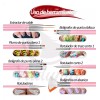 Vaduma Kit De Arte De Uñas, Pinceles Decorar Manicura Decoración