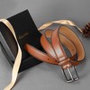 FALAN MULE Men's Leather Dress Belt - Classic & Fashion