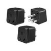 Australia/China/New Zealand/Argentina to Canada Travel Adapter (Type B) - 3