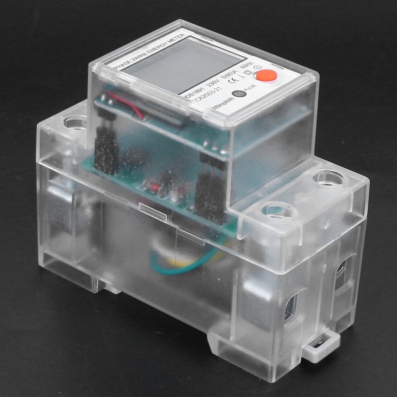 DDS1891 Single Phase 2P DINRail Electric Meter Energy Meter Electronic