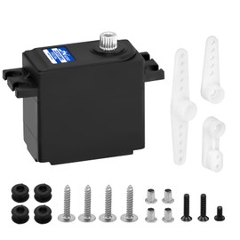 GOUPRC 22G Micro Digital RC Servo Metal Gears for Hyper Go 1/14 H14BM/ MJX/Jetwood DEERC 1:14 14209 14210 RC Car, Upgrade Servo Parts