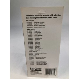 Day Runner Fact Centre by Day Runner Marks 3 3/4" x 6 3/4" 20 Sheets