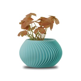 Céleste - Decorative Inner Pot for Artificial Plants, Succulents & Cacti - Original Small Mini Planter for Home and Living Room