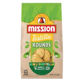 Mission Rounds Tortilla Chips, Gluten Free, Restaurant Style Corn Tortilla Chips, 13 oz - 2 Bags