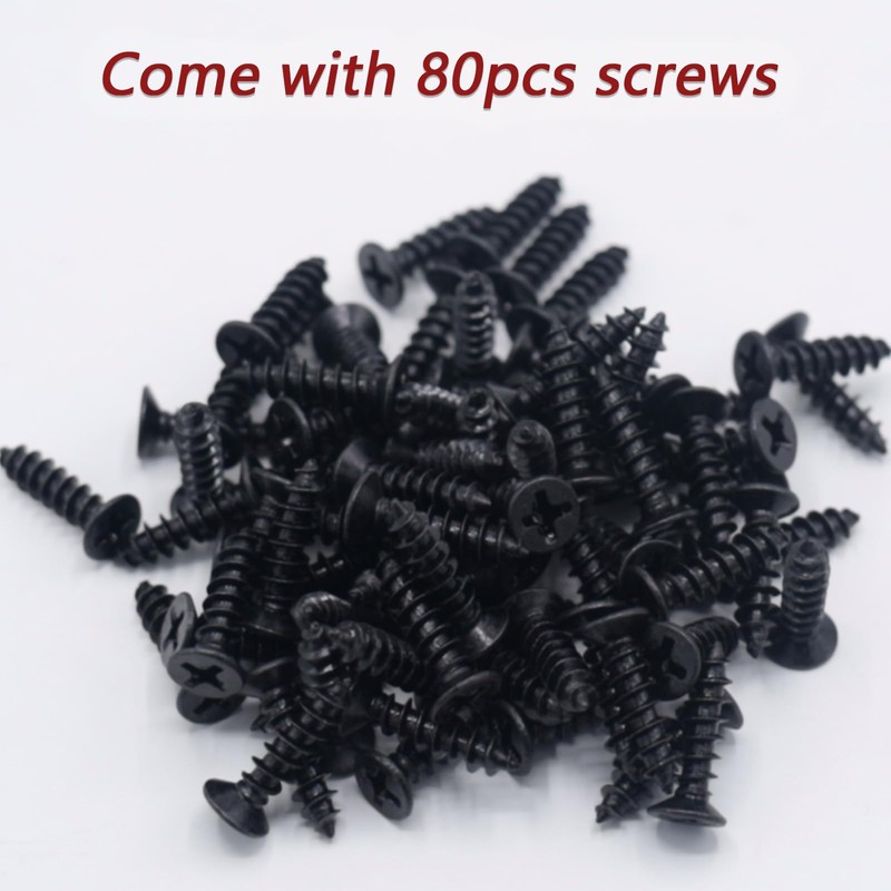 Joyangy 20pcs T Flat Shape Braces Corner Bracket, 60x60 mm