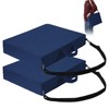 Rasugarlary Stadium Seat Cushions 2 Pcs, 3.15" Thick Bleacher Cushion