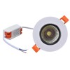 LED Downlight 7W 630lm Adjustable Dimmable Recessed COB Ceiling Light