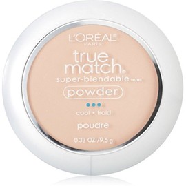 L'Oreal True Match Powder, Natural Ivory [C2], 0.33 oz (Pack of 6)