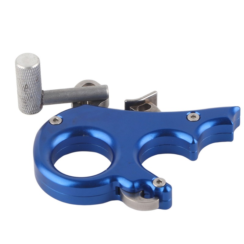 Archery Release Aids 3 Finger Grip Thumb Caliper Trigger for