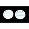 2.5" Round Plastic Louver Soffit Air Vent Reptile Screen Grille
