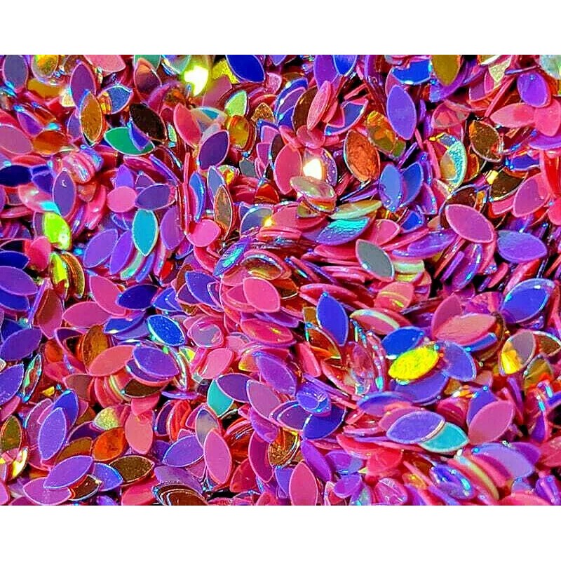 Unique Nail Creations FLOWER PETAL Spangle~YOU CHOOSE~Nail•Ac - POPPY