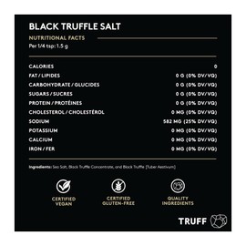 TRUFF Black Truffle Salt 5.3 oz