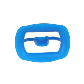 Zahnärztlicher Mundöffner Zahnmedizin Silikon Zahnwerkzeuge Wangenhalter für Mundschutz Blau 1PCS