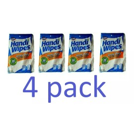Clorox HEAVY DUTY HANDY CLOTHS HANDI ABSORBENT  MULTIPURPOSE CLEANING TOWELS  4 PACK