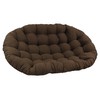 Blazing Needles Solid Twill Double Papasan Chair Cushion, 48" x
