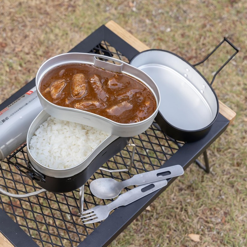 Messkit Camping Cooking Set Camping Cookware Set Mess Tins for