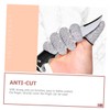 Ipetboom 3 Pairs Cut Resistant Finger Cots Reusable Finger Protectors