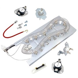 Dryer Heating Element Replacement for Maytag Bravos Dryer MEDB835DW4 MEDB765FW0 MEDE250XL0 MEDX700XL0 MEDX700AG0 MEDX500XW1 MED9700SQ0 MED855DC4 MEDX500XW1 MED5630HC0 7MMEDX550XW0 YMEDX700AG0