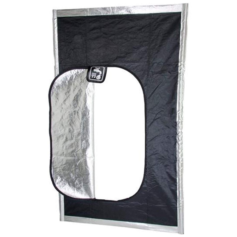 Black Hatch Zipper Door 57 1/2" w x 96”h