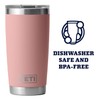 YETI Rambler 20 oz Tumbler, Stainless Steel, Vacuum Insulated with