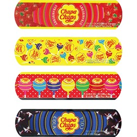 お菓子ばんそうこうチュッパチャップス 12枚入り