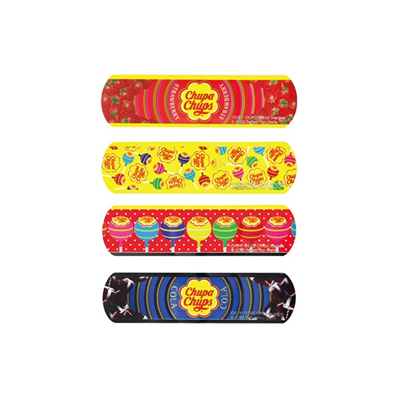お菓子ばんそうこうチュッパチャップス 12枚入り