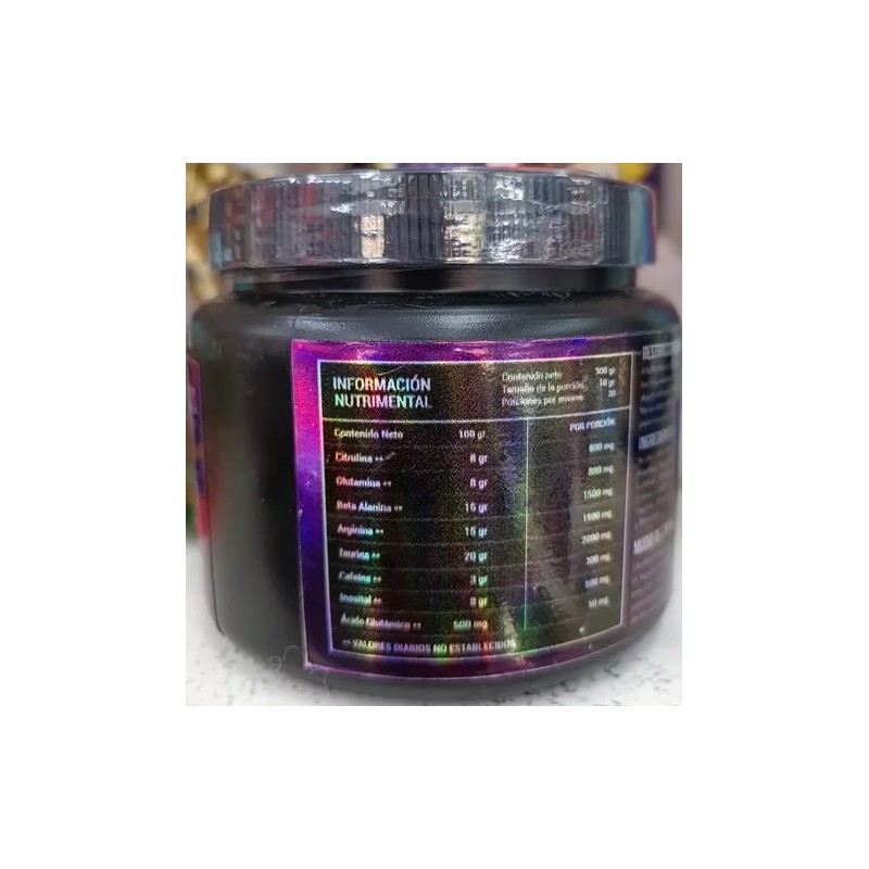 Pre Entreno Ultra Ego Holix Lab 30 Serv Todos Los