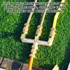 3/4 Inch Garden Hose splitter,Designed for installing multiple irrigation system