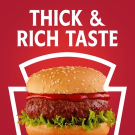 Heinz Tomato Ketchup with No Sugar Added (6 ct Pack, 13 oz Bottles)