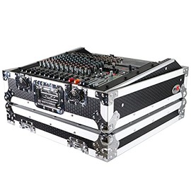 ProX Universal 10U 19" Topload Rack Mountable Live Sound Mixer Travel Hard Flight Case - T-MC