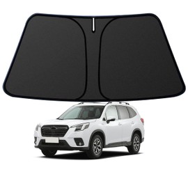 for Forester 2019-2024 2025 Sun Shade Windshield, Custom Fit Foldable Front Window Sunshade Sun Visor 400D Upgrade Thickened Car Accessories, Block UV Rays Keep Your Car Cooler