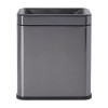 Rubbermaid Commercial Contenedor Metálico Delgado De Pedal 9.8 Lts. Rubbermaid